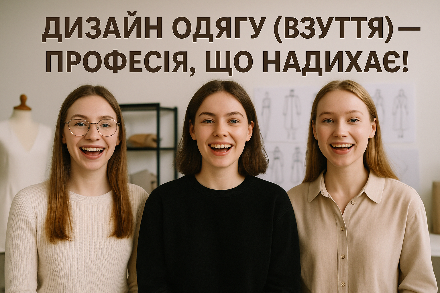 Дизайн одягу (взуття) — професія, що надихає!