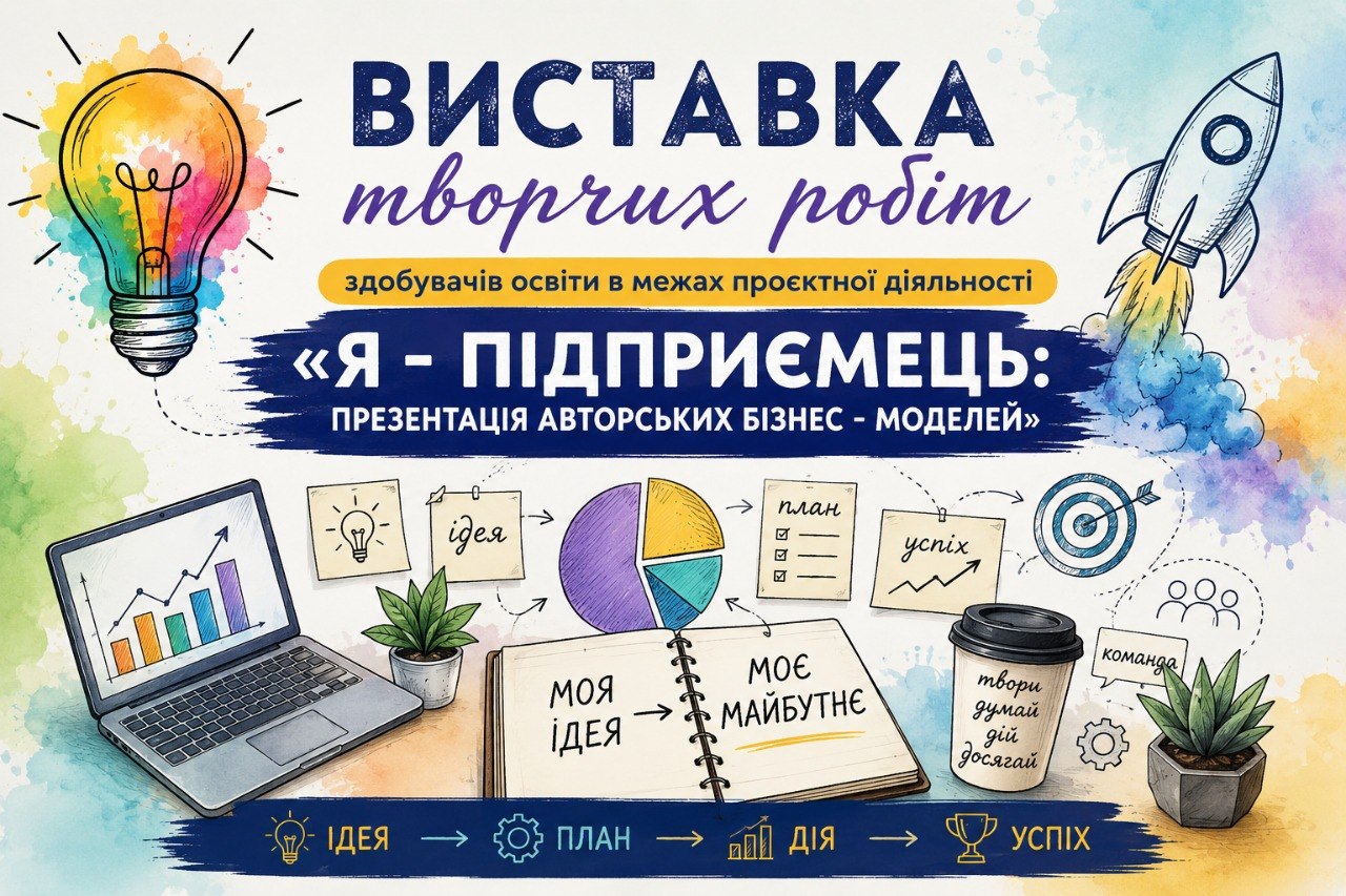 Я – підприємець: презентація авторських бізнес – моделей